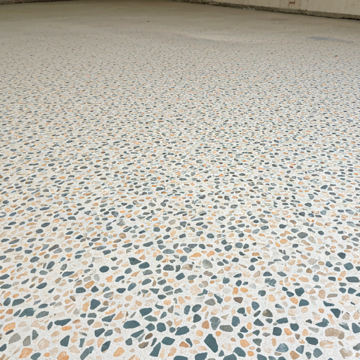 Terrazzo voor restauratie