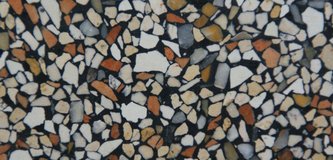 Terrazzo kleur: Klassiek Bont